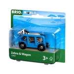 Brio Zebra i vagon BR33967