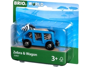 Brio Zebra i vagon BR33967