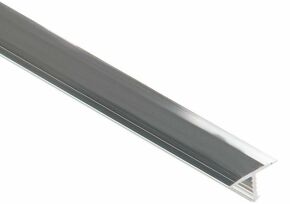 T-profil 13mm 2.5m polirani aluminijum