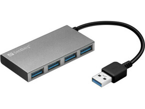 Sandberg USB HUB 4 port Pocket USB 3.0 133-88