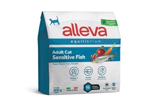 ALLEVA EQUILIBRIUM SENSITIVE FISH ADULT CAT 0.400 KG