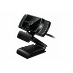 CANYON C5 1080P full HD 2.0Mega auto focus webcam with USB2.0 connector, 360 degree rotary view scope, built in MIC, IC Sunplus2281, Sensor OV2735, viewing angle 65°, cable length 2.0m, Black, 76.3x49.8x54mm, 0.106kg