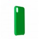 Maskica Puro ICON za iPhone X zelena