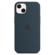 APPLE iPhone 13 Silicone Case with MagSafe Abyss Blue (mm293zm/a)