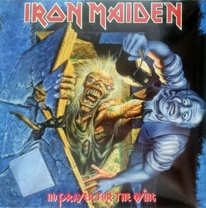 IRON MAIDEN NO PRAYER FOR THE DYING LP
