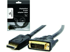 Gembird Kabl DisplayPort na DVI digital interface 1m CC-DPM-DVIM-1M
