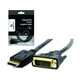 Gembird Kabl DisplayPort na DVI digital interface 1m CC-DPM-DVIM-1M