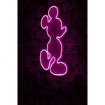 Mickey Mouse - Pink Pink Decorative Plastic Led Lighting