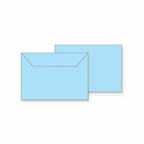 Koverta B6 125x176mm plava samolepljiva