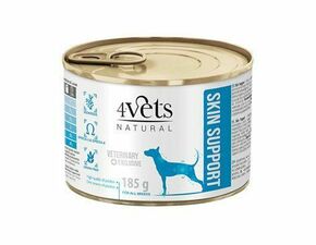 4Vets Natural Dog Veterinarska Dijeta Skin Suport 185g