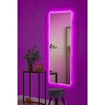 HANAH HOME Ogledalo sa LED osvetljenjem Rectangular 40x120 cm Pink