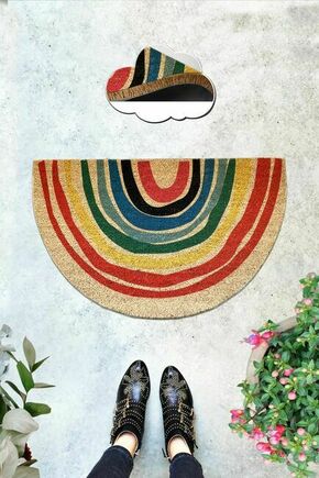 Porque Multicolor Coco Doormat