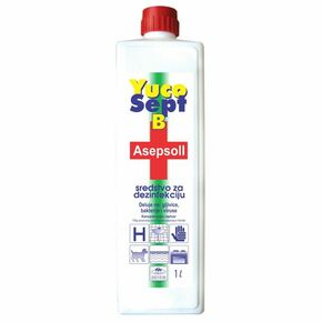 ASEPSOLL yucosept 5.0% koncentrovano tečno sredstvo za dezinfekciju 1 l