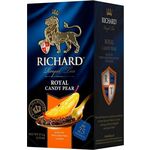 RICHARD Royal Candy Pear – Crni čaj sa aromom karamelizovane kruške 25 x 1,5g 111370