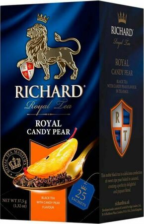 RICHARD Royal Candy Pear – Crni čaj sa aromom karamelizovane kruške 25 x 1