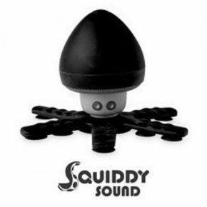 CELLY Bluetooth vodootporni zvučnik sa držačima SQUIDDYSOUND u CRNOJ boji