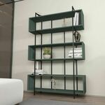 Hanah Home Bruti - Green, Black GreenBlack Bookshelf