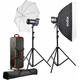 Godox QT400 II 2-Light Studio Flash Kit Godox QT400II-D kit predstavlja odlično re&amp;scaron;enje za fotografisanje venčanja, portreta, foto-modela, kao i za potrebe komercijalne fotografije. Može da se pohvali sledećim karakteristikama: -...