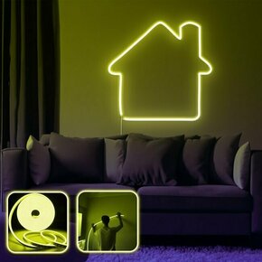 OPVIQ Zidna LED dekoracija Home Medium Yellow