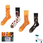 Socks &amp; Friends Set Čarapa 4/1 Honey and Cofee