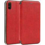 MCLF11-XIAOMI Redmi Note 10 5g * Futrola Leather FLIP Red (299)