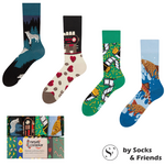 Socks &amp; Friends Set Čarapa 4/1 Funny wild