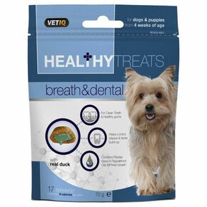 Mark+Chappell Healthy Treats Breath&amp;Dental za odrasle pse i štence 70 g