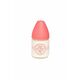 Suavinex staklena flašica za bebe 3P S roze, 120ml