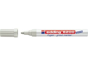 Edding Marker za fuge E-8200 2-4mm srebrno-sivo