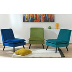 Velvet Z fotelja 62X81X80cm svetlo plava