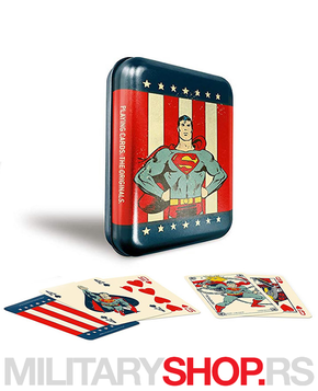 Špil karata za igranje Supermen