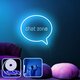 OPVIQ Zidna LED dekoracija Chat Zone Medium Blue