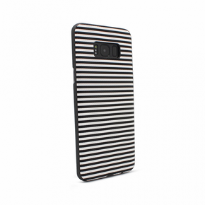 Torbica Luo Stripes za Samsung G955 S8 Plus crna