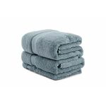 Colorful - Light Grey Light Grey Towel Set (3 Pieces)