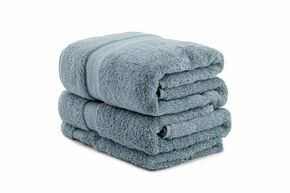 Colorful - Light Grey Light Grey Towel Set (3 Pieces)