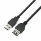 CC USB AM 2.0 -&gt; USB AF, 2m, C-AFA3200, crni, MS