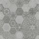 porculanska pločica Gres Patchwork Hexagon Grey 60/60