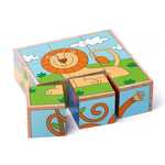 Woody Slikovne puzle - egzotične životinje 93056