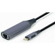 A-USB3C-LAN-01 Gembird USB type-C Gigabit network adapter, sivi