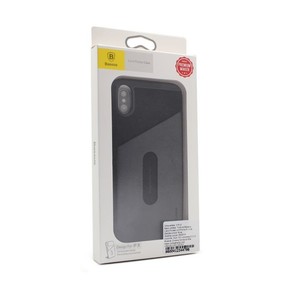 Maskica Baseus Card Pocket za iPhone X crna
