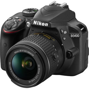 Nikon D3400 24.2Mpx SLR crni/crveni digitalni fotoaparat