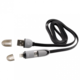 S-BOX Micro USB kabl + Lightning adapter 2in1, 1.5m (Crna) - 839,