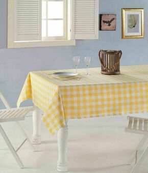 Kareli 160 - Yellow Yellow Tablecloth