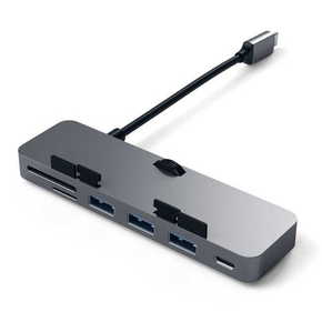 SATECHI Aluminum Type-C CLAMP PRO Hub (3x USB 3.0