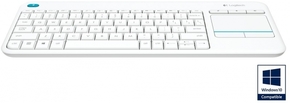 LOGITECH bežična tastatura sa touch pad-om K400 Plus (Bela) - 920-007146