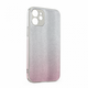 Torbica Glass Glitter za iPhone 12 Mini 5.4 roze