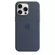 APPLE iPhone 15 Pro Max Silicone Case w MagSafe - Storm Blue ( mt1p3zm/a )