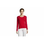SOL'S MAJESTIC ženska majica sa dugim rukavima - Crvena, XL