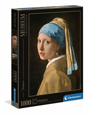 Clementoni Puzzle 1000 Girl With Pearls