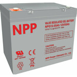 NPP NPG12V-55Ah, GEL BATTERY, C20=55AH, T14, 230*138*208*212, 15KG, sivi
